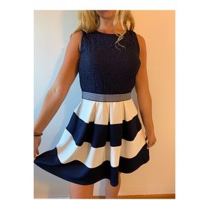 navy dress